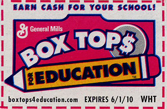 Box Tops Logo - SS Palmer/Parkside PTO