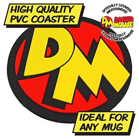 Mouse Logo - Danger Mouse Logo Coaster, PVC: Amazon.co.uk: Kitchen & Home