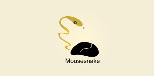 Mouse Logo - Snake Mouse Logo