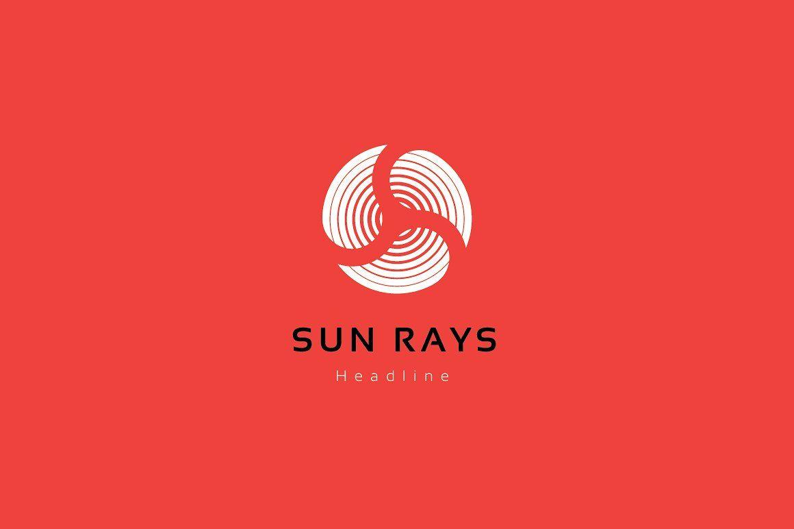 Sun Rays Logo - Sun rays logo. ~ Logo Templates ~ Creative Market