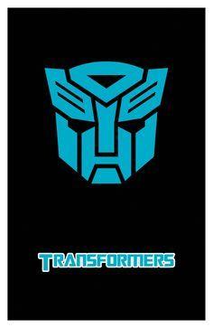 Red and Blue Autobot Logo - Transformers Autobot and Decepticon Symbols and Purple. All