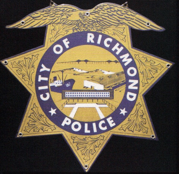 City of Richmond Logo - City of Richmond Police Municipal Sign. Antique Porcelain Signs