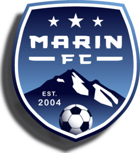 Blue Sports Soccer Logo - The Marin Football Club – Inspiring and Advancing Players in the ...