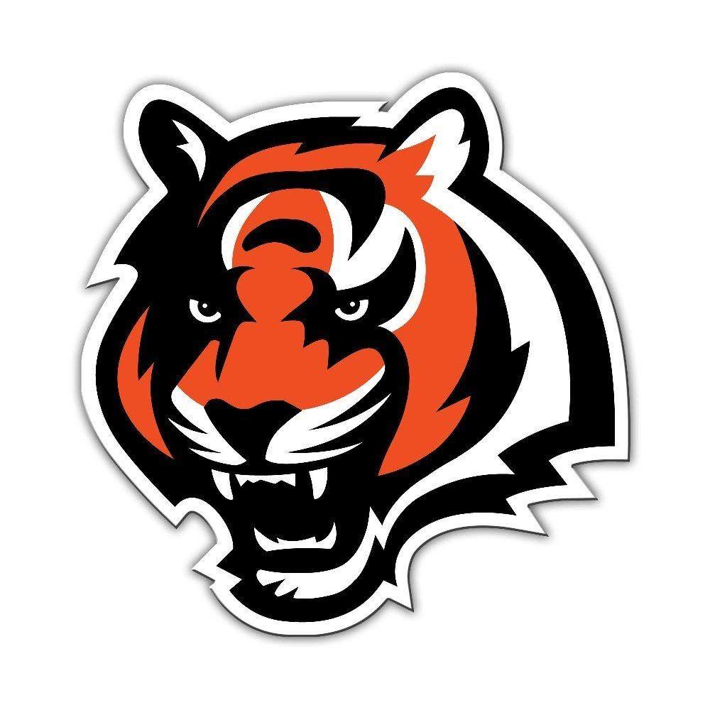 NFL Bengals Logo - Amazon.com : NFL Cincinnati Bengals Vinyl Logo Magnet : Sports Fan ...