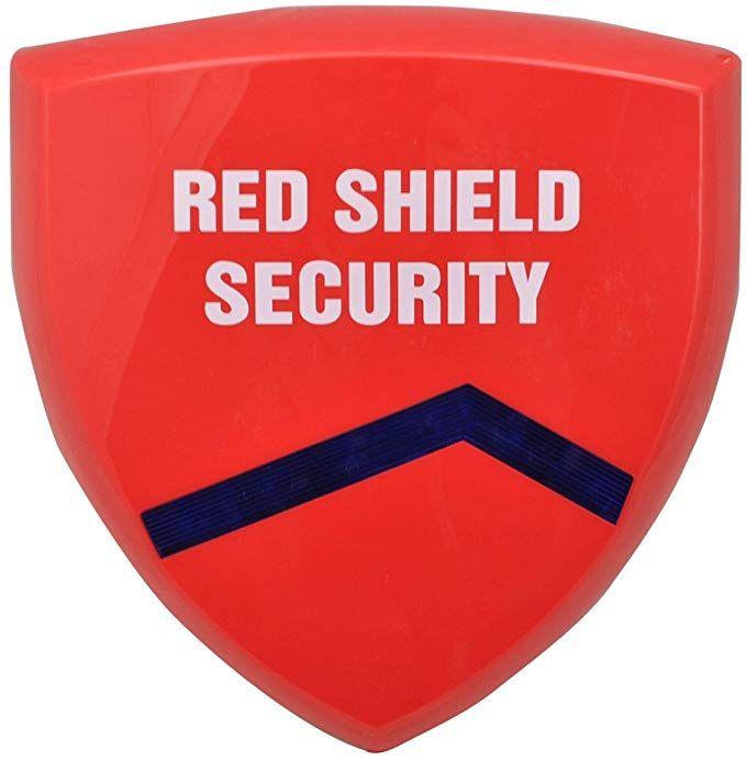Red Shield Logo - Red Shield WS-108 Wireless Vibration/Glass Break Sensor for Alarm ...