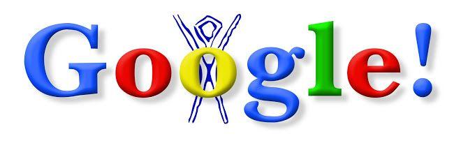 Original Google Logo - Burning Man Festival