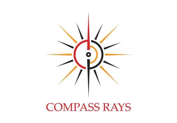 Sun Rays Logo - Compass Sun Rays • Premium Logo Design