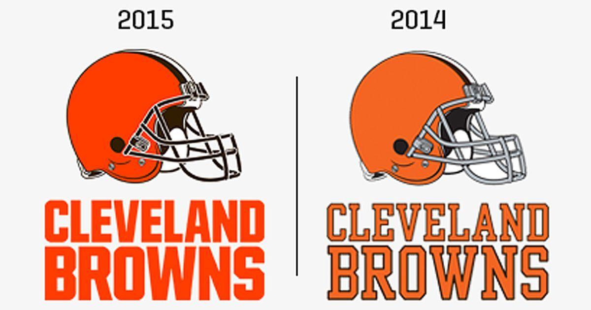 NFL Browns Logo - Did the Cleveland Browns change their logo or use a new filter
