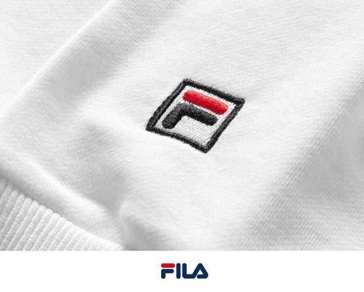 Big F Logo - Cheap FILA Big F Letter Logo White Sweatshirt And New T Shirts Hot
