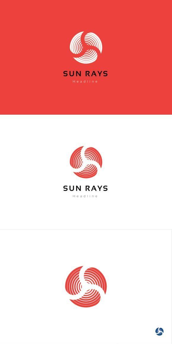 Sun Rays Logo - Sun rays logo.. Logo Templates. $29.00 | Logo Templates | Logo ...