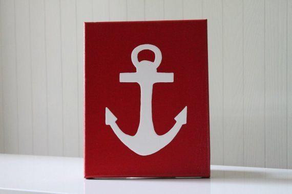 Red White N Logo - Nautical Nursery Decor Crab Nursery Personalized