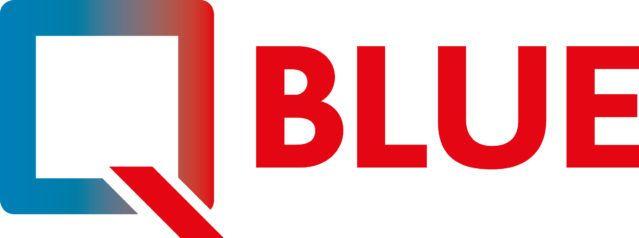 Red and Blue Q Logo - BPD Acquires 33% Stake In Q Blue