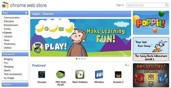 Chrome Games Logo - Google Opens Chrome Web Store – Game Rant