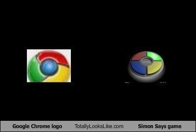 Chrome Games Logo - Google Chrome logo Totally Looks Like Simon Says game
