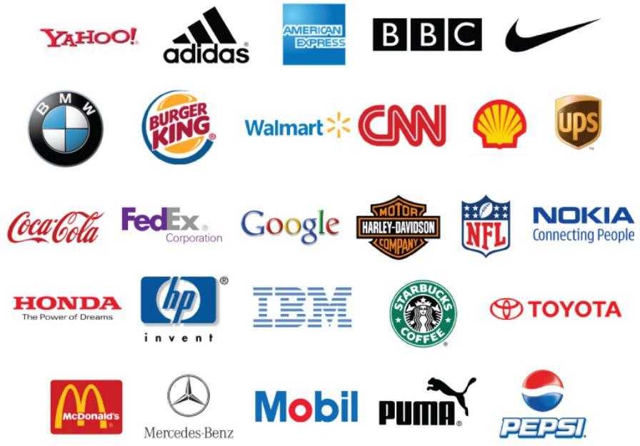 Different Types of Companies Logo - Make Your Logo Shine On A Quality, Custom Printed T Shirt