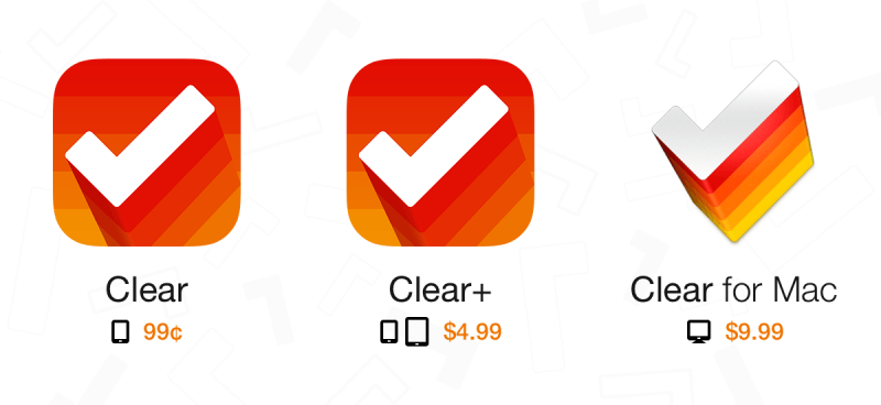 Clear App Logo - Realmac Software Reverses Course, Reinstates Original 'Clear' App ...