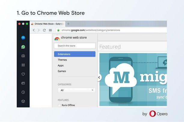 Google Chrome Store Logo - Download and use Chrome extensions in Opera - Install Chrome ...
