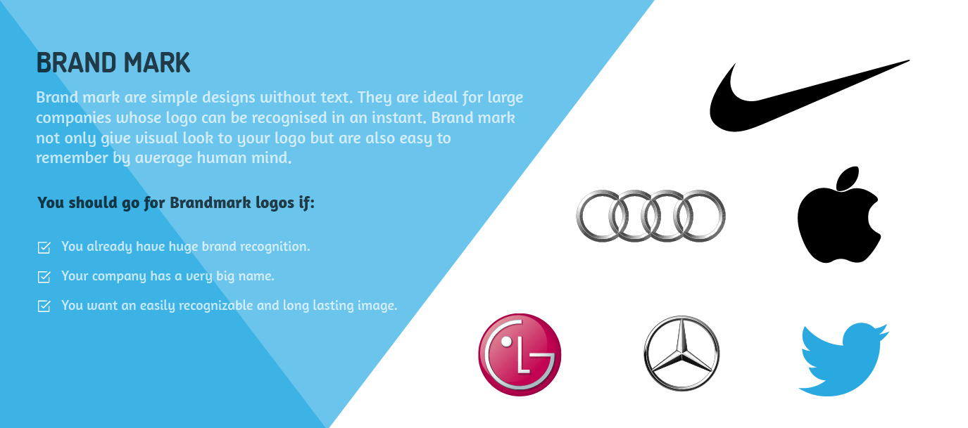 Different Types of Companies Logo - Logo Types: Which Type Fits your Brand?