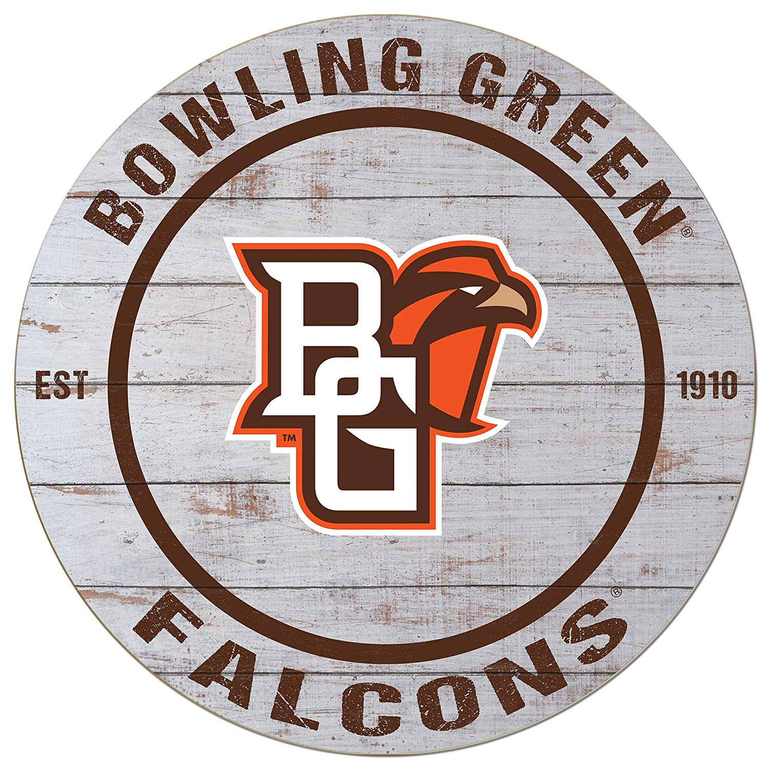 Bowling Green Team Logo - KH Sports Fan 20x 20 Bowling Green Falcons Classic