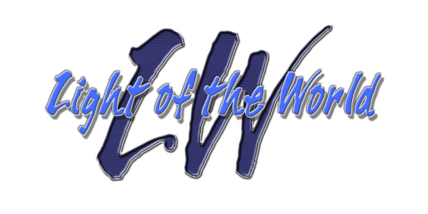 World of Light Blue Logo - Frontpage - Light of the World Church
