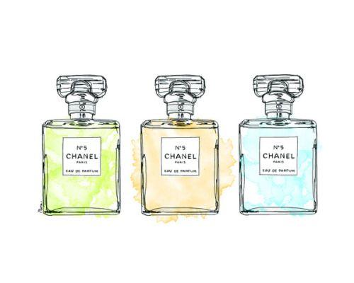 Chanel Perfume Number Logo - Illustration fashion chanel fashion illustration chanel logo coco ...