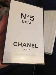 Chanel Number 3 Logo - NEW CHANEL N°5 L'EAU EAU DE TOILETTE 100ML / 3.4OZ Authentic !!! | eBay