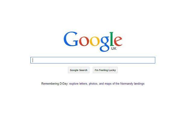 Original Google Logo - Google apologises over D-Day Doodle blunder - Telegraph