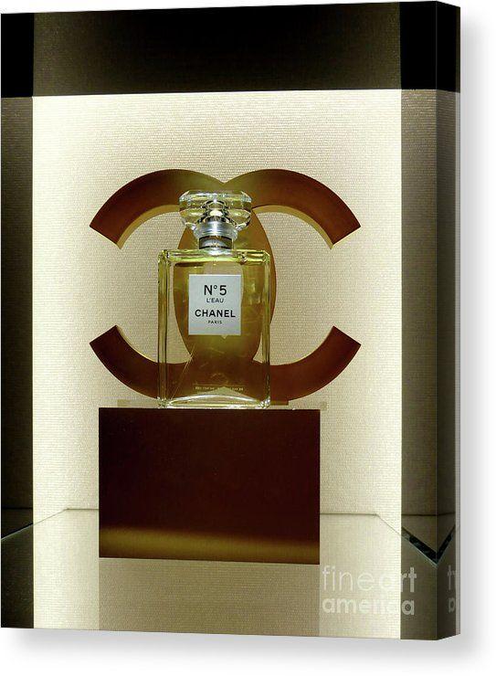 Chanel Number 3 Logo - Chanel No 5 L'eau 3 Canvas Print / Canvas Art by To-Tam Gerwe