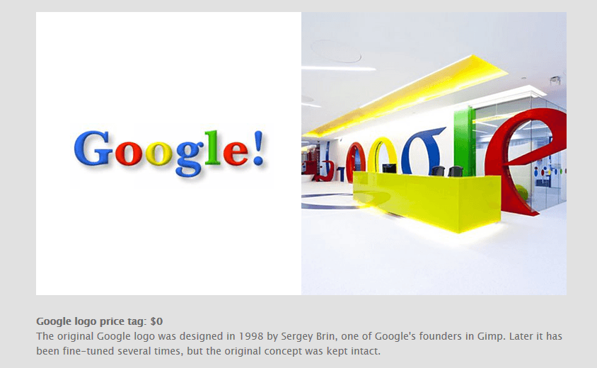 Original Google Logo - TIL The original Google logo was created in the glorious, open ...