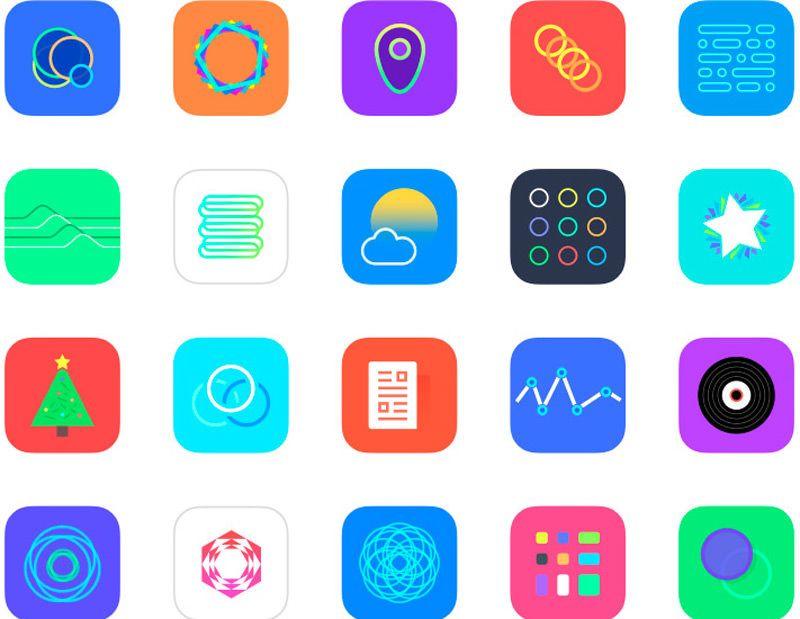 Mobile App Icons Logo - I will design iOS7 iOS8 flat mobile app icon for $15