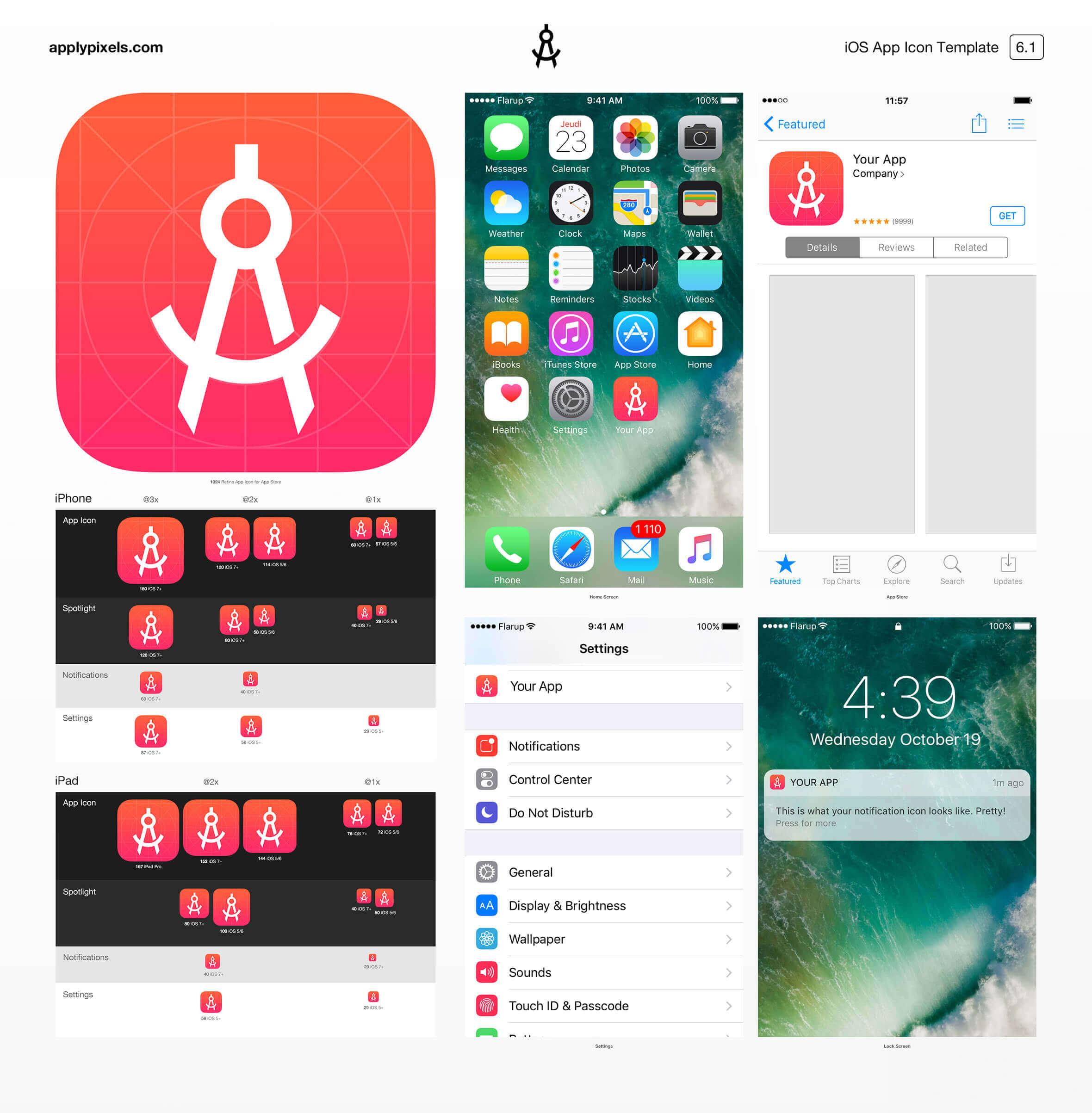 Mobile App Icons Logo - Eye-Catching App Icon Design: How To — Smashing Magazine
