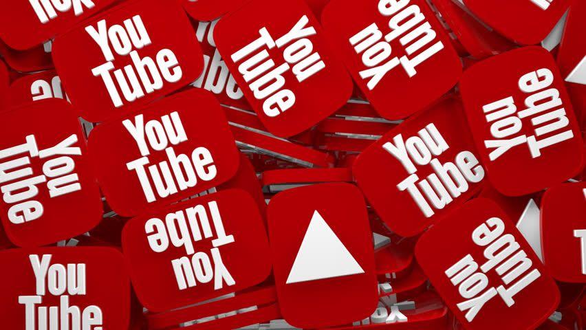Funny YouTube Logo - Falling Youtube Logo Transition is Stock Footage Video 100% Royalty