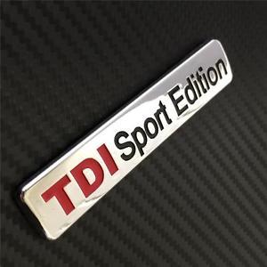 VW Audi Logo - TDI Sport Edition Badge Emblem VW AUDI SEAT SKODA Golf Passat Jetta ...