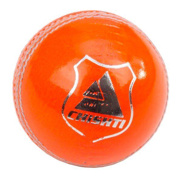Red and Orange Ball Logo - Cricket Balls Orange Leather Ball Mens 5.5 oz