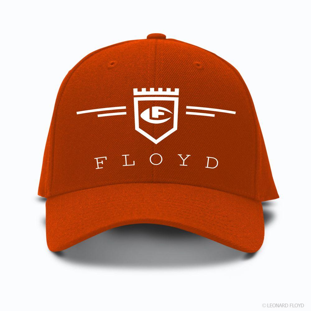 Red and Orange Ball Logo - LF Logo Ball Caps – Leonard Floyd