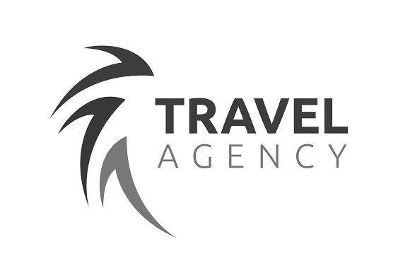 Black Travel Logo - Travel Agency Logo Logo Templates Creative Market