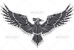 Harp Eagle Logo - Best Birds of Art image. Eagles, Philippine eagle, Harpy eagle