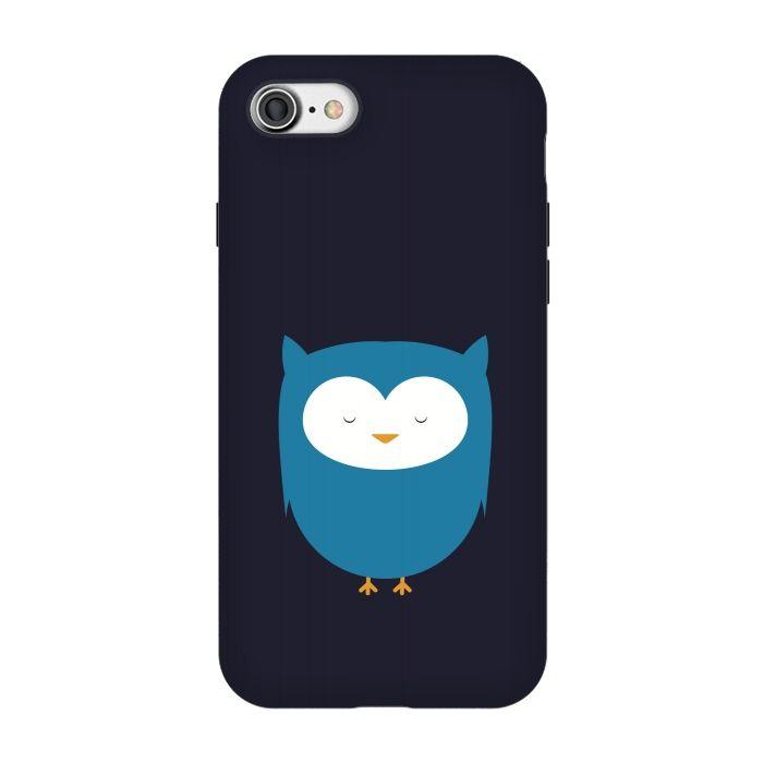 Standing Owl Logo - cute owl standing - iPhone 8/7 cases | ArtsCase
