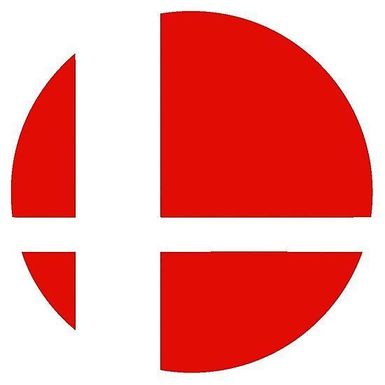 Smash Logo - Super Smash Bros red logo