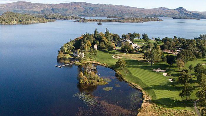 Loch Lomond Golf Club Logo - Loch Lomond Golf Club. Dunbartonshire. Scottish Golf Courses