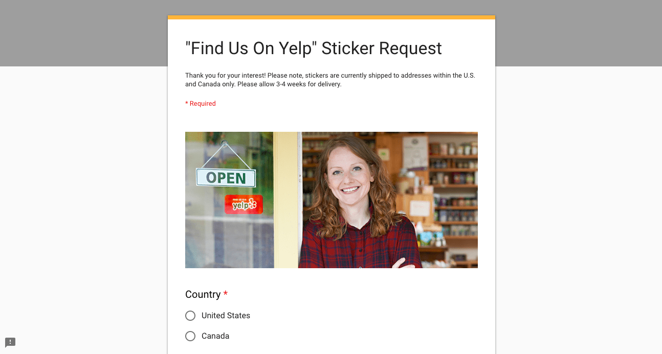 Love Us On Yelp Logo - How Do I Get a Yelp Sticker for My Business? | ReviewTrackers