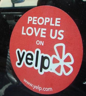 Love Us On Yelp Logo - 7 Ways to Get Yelp Reviews (without Violating Its Policy ...