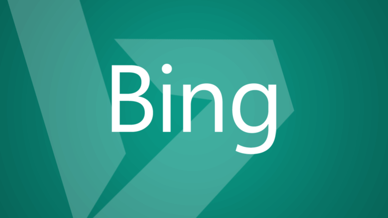 First Bing Logo - Bing Announces Bing AMP Viewer & JSON LD Support In Bing Webmaster