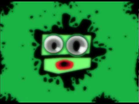 Green Robot Logo - Green Cream Robot Logo Reversed.mpg - YouTube