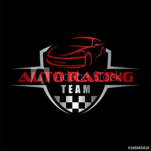 Automotive Racing Logo - auto racing team, car logo this stock vector and explore