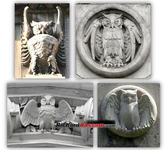Standing Owl Logo - Exposing The Secret Owl Society Soaring Through History