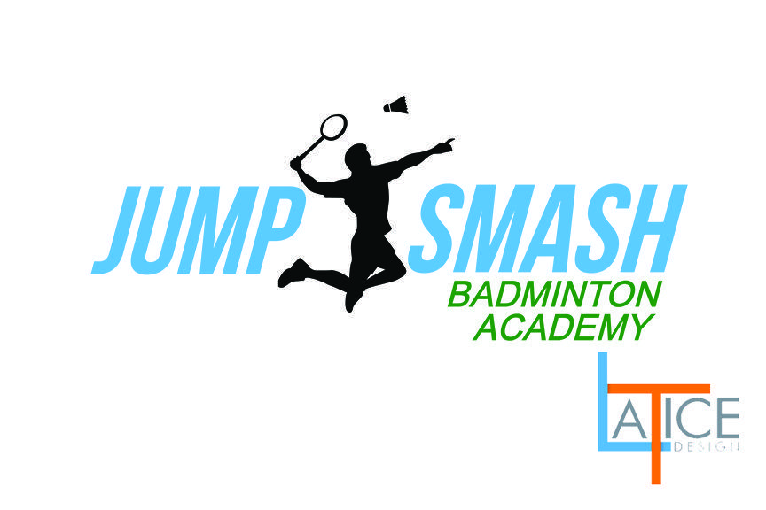 Smash Logo - Latice Works : Logo Brand Identity Design - Jump Smash Badminton ...