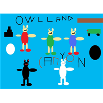 Standing Owl Logo - owl land canyon logo - Roblox