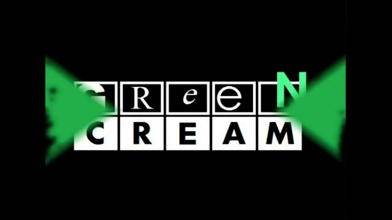Green Robot Logo - GreenCream Green Robot Logo Reversed