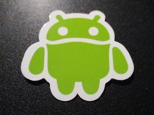 Green Robot Logo - ANDROID DROID Andy bot green robot logo Sticker 2 Google andrew